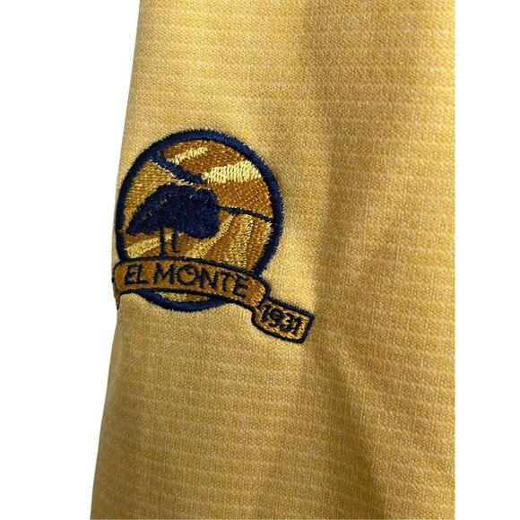 Callaway Mens Yellow Weather Series 1/4 Zip Pullover Sweater Size 2XL - Picture 2 of 14